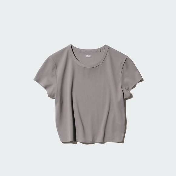 Uniqlo Airism Soft Cropped Tshirt - Picture 11 of 14